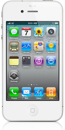 Смартфон APPLE iPhone 4 8GB White - Вязьма