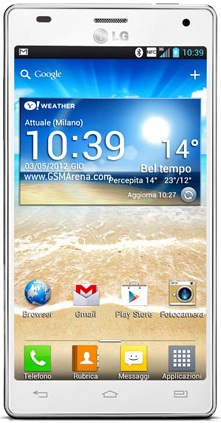Смартфон LG Optimus 4X HD P880 White - Вязьма