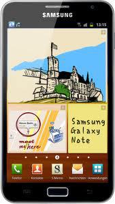 Смартфон Samsung Galaxy Note GT-N7000 Blue - Вязьма